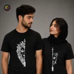 تیشرت طرح شیر