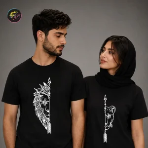 تیشرت طرح شیر